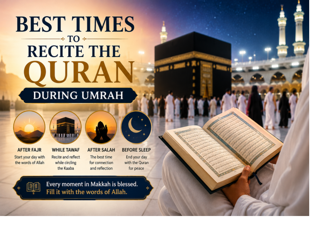 Best Times to Recite the Quran During Umrah