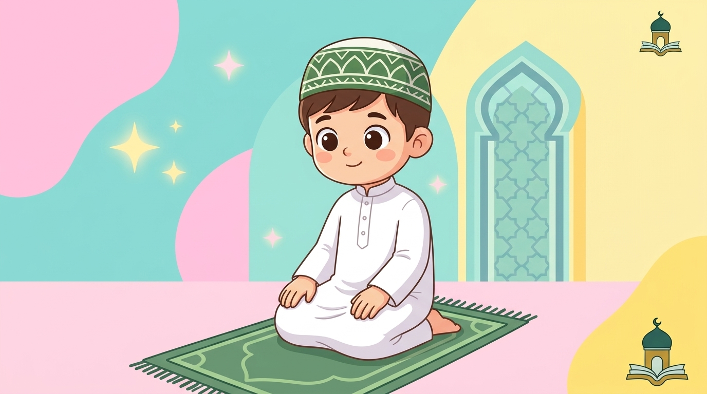 Tashahhud: Hands on Knees